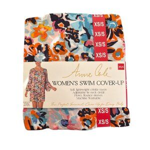 Anne Cole Women's Floral Swim Cover-Up Size XS/S